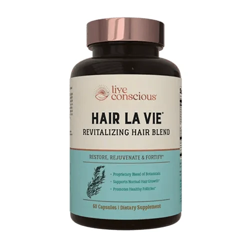 Hair La Vie Revitalizing Blend, bottle presentation